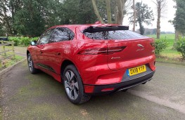 Jaguar I-PACE, 2018, rear, static