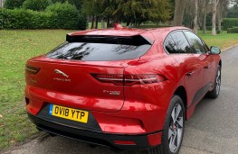 Jaguar I-PACE, 2018, rear, upright