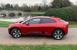 Jaguar I-PACE, 2018, side, static