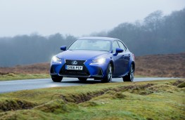 Lexus IS 300h, 2017, front, action