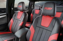 Isuzu D-Max Fury optional leather interior