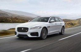 Jaguar XF Sportbrake, 2017, front