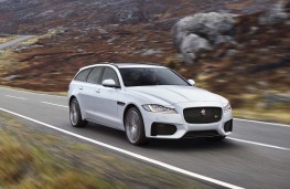 Jaguar XF Sportbrake, 2017, front, action