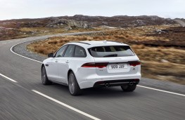 Jaguar XF Sportbrake, 2017, rear