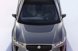 Jaguar I-Pace concept front overhead