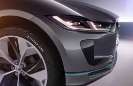 Jaguar I-Pace concept nose detail