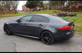 Jaguar XE R-Sport, rear quarter