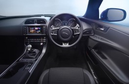 Jaguar XE, interior, manual gearbox