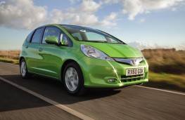 Honda Jazz Hybrid, front, action