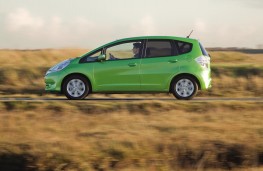 Honda Jazz Hybrid, side