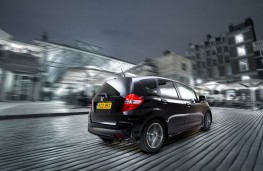 Honda Jazz Si, rear, action