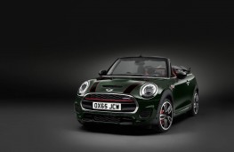 MINI John Cooper Works Convertible, 2016, front, hood down