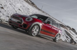 MINI Clubman John Cooper Works, 2017, side, action