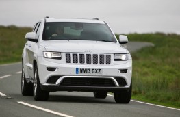 Jeep Grand Cherokee full front action