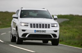 Jeep Grand Cherokee, front action