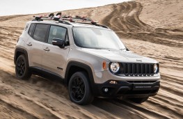 Jeep Renegade Desert Hawk front action