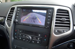 Jeep Grand Cherokee, rear view camera display