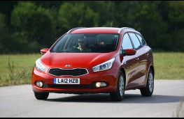 Kia cee'd 1 Sportswagon 1.4 CRDi, front