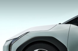 Kia EV4, 2025, front, teaser