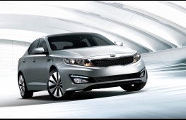 Kia Magentis, front