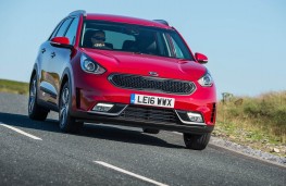 Kia Niro, front action