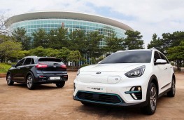 Kia Niro EV unveiled in Korea
