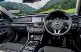 Kia Optima Sportswagon, dashboard