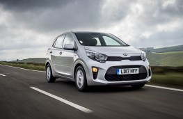 Kia Picanto, front action