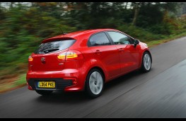 Kia Rio, rear action