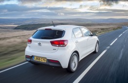 Kia Rio, rear action
