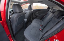 Kia Rio, rear seats