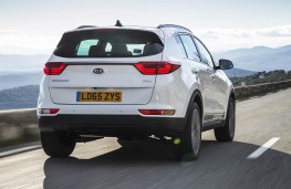 Kia Sportage, rear action
