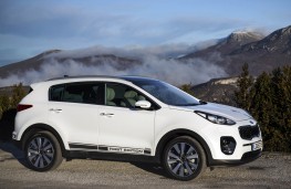Kia Sportage, side static