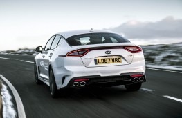 Kia Stinger, action rear
