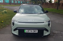 Kia EV3, 2025, nose