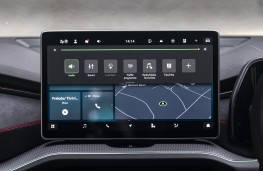 Skoda Kodiaq vRS, 2026, display screen