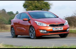 Kia pro_cee’d, front, action