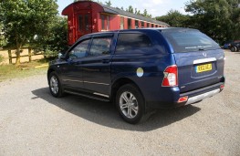 SsangYong Korando Sports, rear