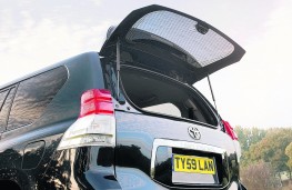 Toyota Land Cruiser, tailgate