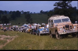 Land Rover Owners' Club event at Eastnor Castle, 1972