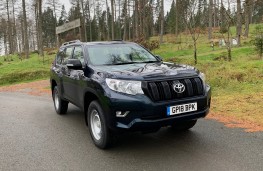 Toyota Land Cruiser, 2018, front