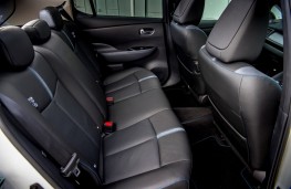 Nissan Leaf, 2018, rear seats