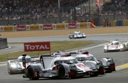 Le Mans 2015, Audi R18, action
