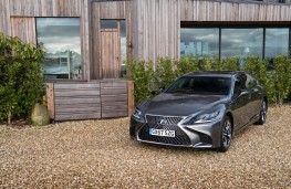 Lexus LS 500h, 2018, front, static