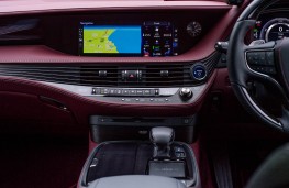 Lexus LS 500h, 2018, display screen