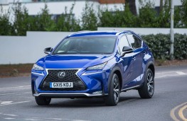 Lexus NX 300h F Sport, front action