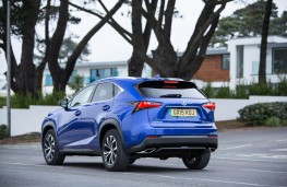 Lexus NX 300h F Sport, rear action