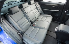 Lexus NX 300h F Sport, rear seats