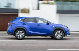Lexus NX 300h F Sport, side action