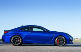 Lexus RC F, 2024, side, static